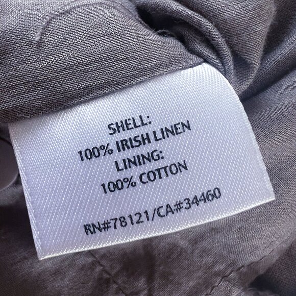 {Eileen Fisher} Irish linen Skirt, size M - Picture 9 of 11